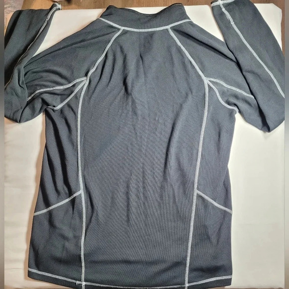 L.L. Bean Midweight Quarter Zip Long Sleeve Shirt sz L - Picture 7 of 9